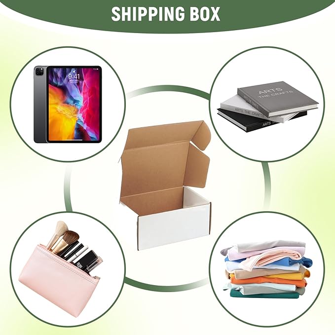 9"x6"x4" Shipping Boxes Set of 5 - Image 4