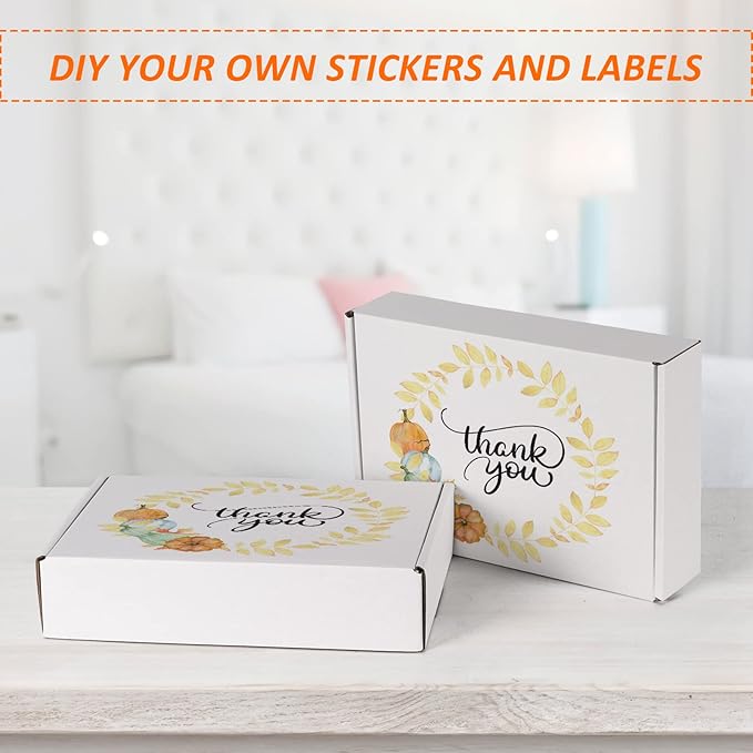 HORLIMER 9x6x2 inches Shipping Boxes Set of 50 - Image 4