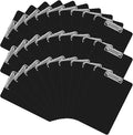 MIVIDE 30 Pack Black Clipboards, Plastic Office Clipboard 12 x 8.7 Inch Size by MIVIDE
