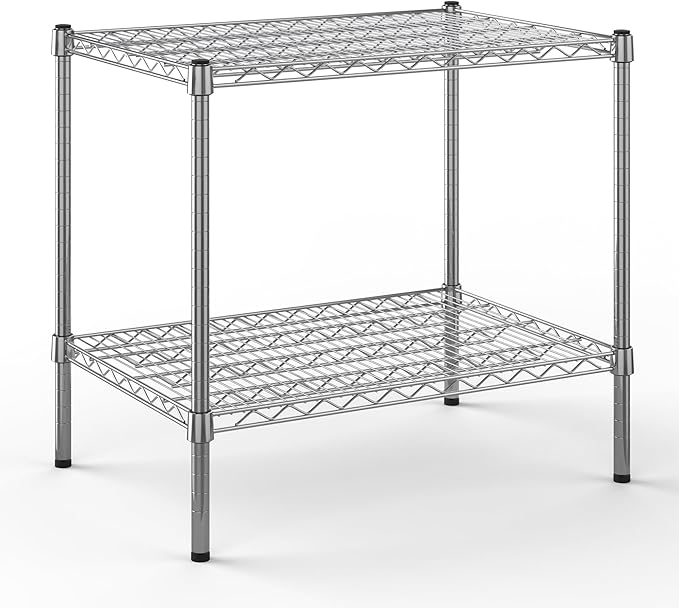 21" Deep x 30" Wide x 27" Height Wire Shelving Kit | 2-Tier | NSF Commercial by Regal+Altair