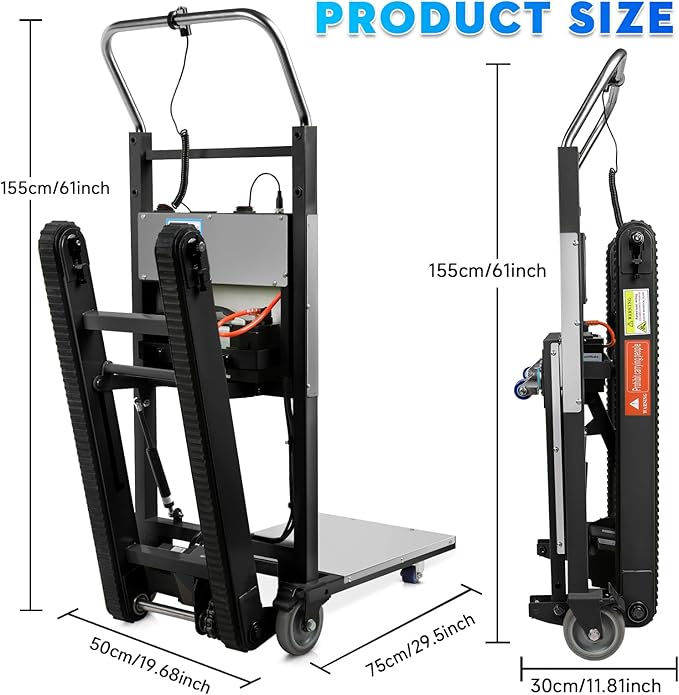 1250W Electric Stair Climbing Dolly - Image 4