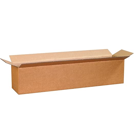 BOX USA Shipping Boxes 28"L x 6"W x 6"H 20-Pack Long Corrugated Boxes by BOXUSA