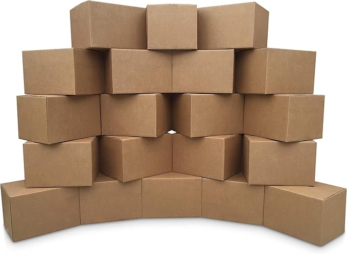Amazon Basics Cardboard Moving Boxes, 20 Pack - Image 8