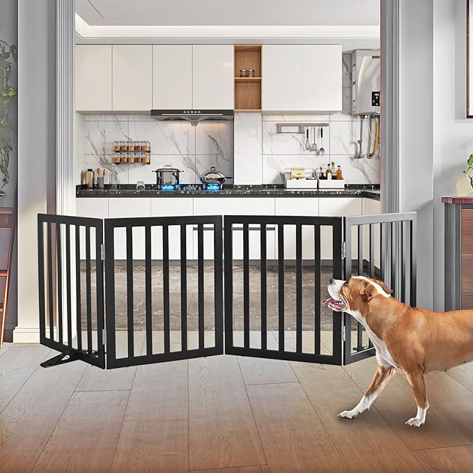 ZJSF Freestanding Indoor Dog Gate - Image 2
