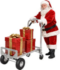 800 LBS Dolly Cart with Wheels, 2 in 1 Folding Hand Truck, Stainless Steel by ZMRTDWO