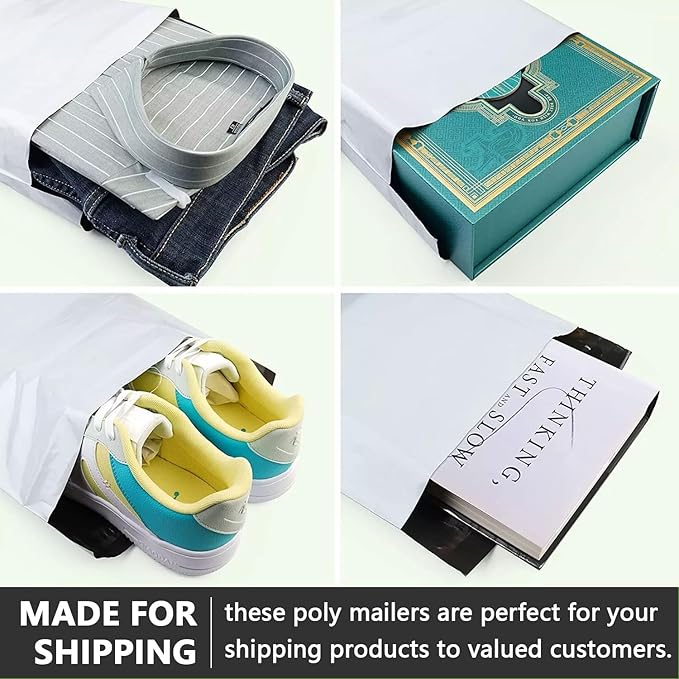 7.5 x 10" Poly Mailers 500PCS, 1.77 Mil 5 Layer Waterproof Shipping Bags - Image 7