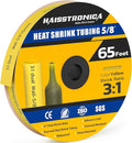 haisstronica 3:1 Heat Shrink Tubing, Shrink Ratio Adhesive Lined Marine Grade by HAISSTRONICA