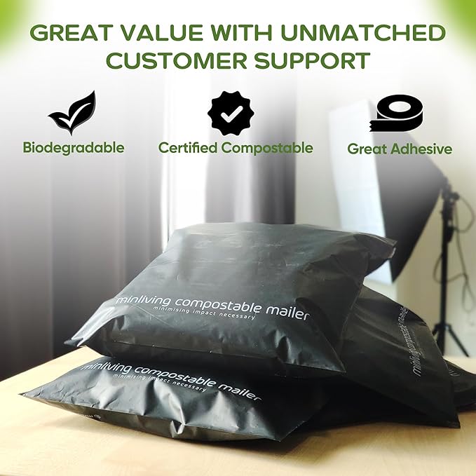 100% Compostable Biodegradable Mailers | Reusable Poly Bags | Zero-Waste - Image 9
