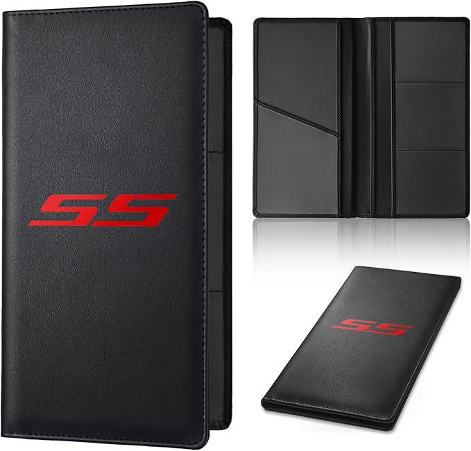 Leather Car Registration and Insurance Cards Holder Compatible by Unknown