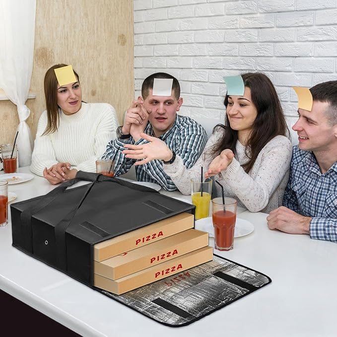 Insulated Pizza Delivery Bag, Pizza Warmer Bags, Insulated Food Delivery Bag - Image 6