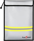 Fireproof Waterproof Money Document Bag by FunOwlet