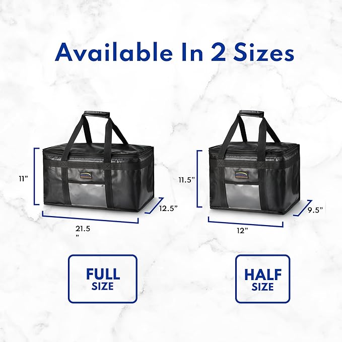 New Star Foodservice 1028690 Commercial Quality Insulated Food Delivery Bag - Image 7