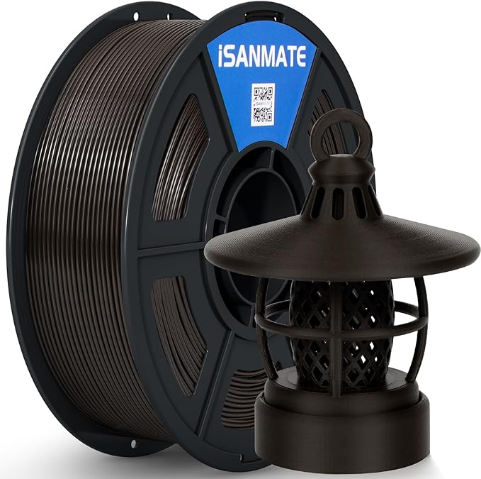 iSANMATE ASA Filament 1.75mm Chocolate Brown 1KG, UV & Weather Resistant 3D by iSANMATE