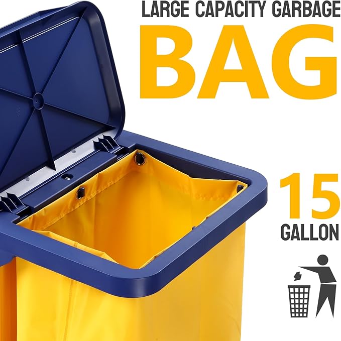 TUFFIOM Multifunctional Janitorial Cart - Image 6