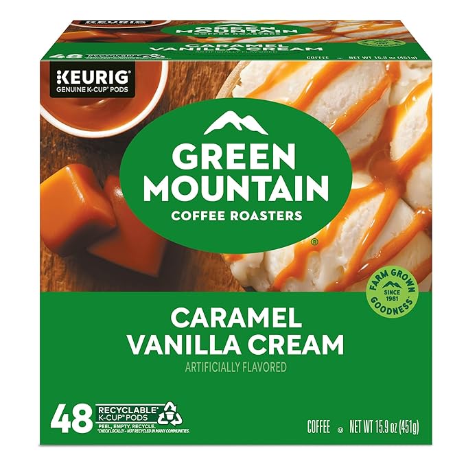 Green Mountain Coffee Roasters Caramel Vanilla Cream, Single-Serve Keurig K-Cup - Image 16