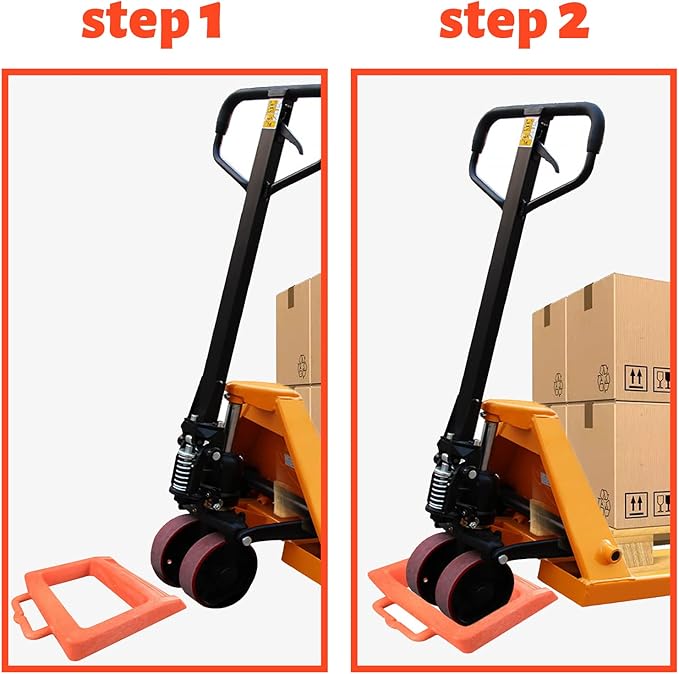 ROBLOCK Pallet Jack Chock Heavy Duty Wheel Chock, Pallet Jack Stopper - Image 4