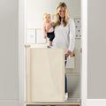 Retractable Baby Gate, Momcozy Extra Wide Mesh Baby Gates by Momcozy