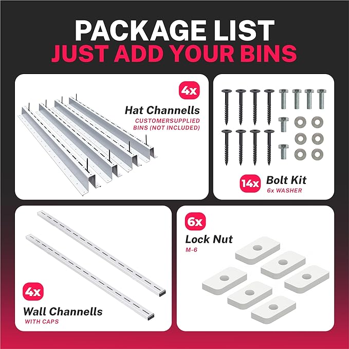Adjustable Over Head Garage Bin Storage System Tote Lift Pro Overhead Storage - Image 2