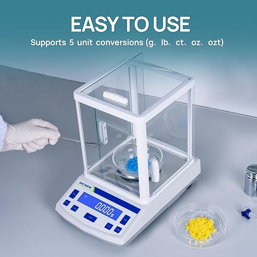 LICHEN Lab Scale High Precision Scale Laboratory 0.001gx300g Accuracy Digital - Image 5