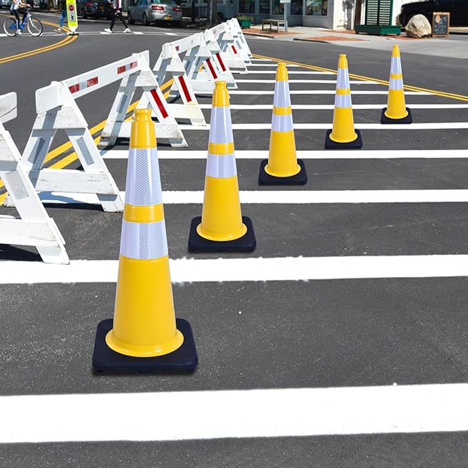 360 Pack 28" Yellow Traffic Cones - Image 5