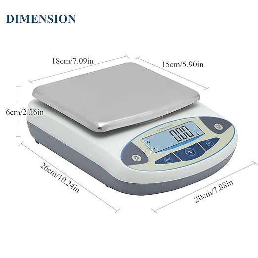 Bonvoisin Lab Scale 1000gx0.01g High Precision Electronic Analytical Balance - Image 5
