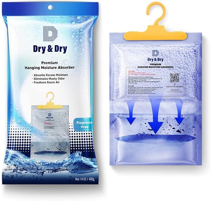 Dry & Dry 5 Packs Moisture Absorbers Dehumidifiers - Image 3
