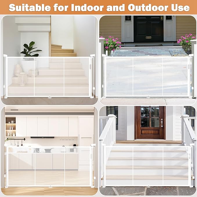 Retractable Baby Gates for Stairs - Image 7