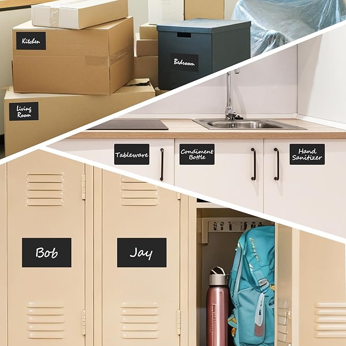 500 Pcs Rectangle Inventory Stickers Vinyl 3 × 5 Inch Moving Labels - Image 5