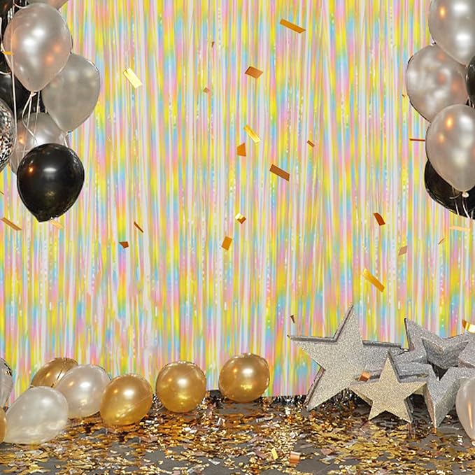 3 Pack Foil Fringe Backdrop - Image 7
