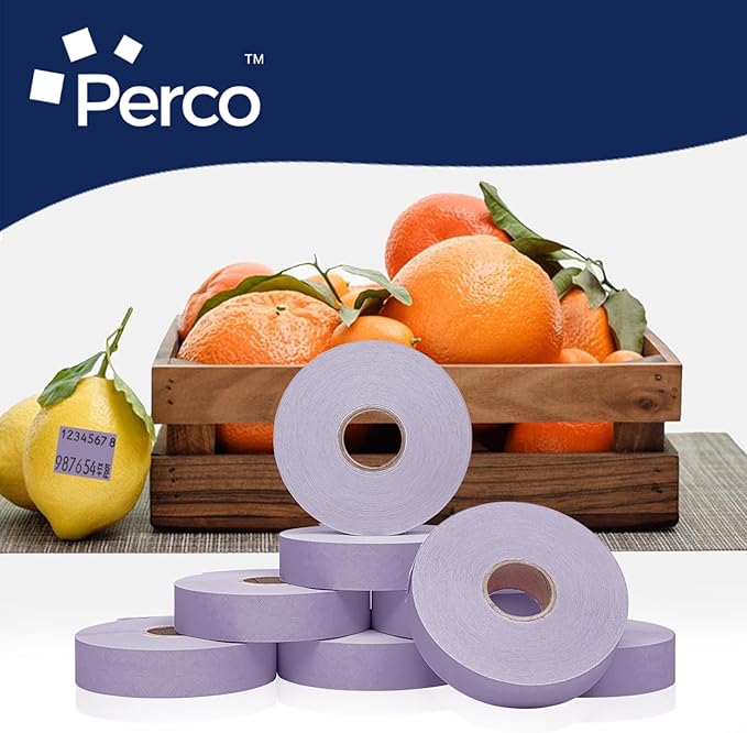 Perco Lavender Pricing Labels for Monarch 1136 Price Gun - Image 6