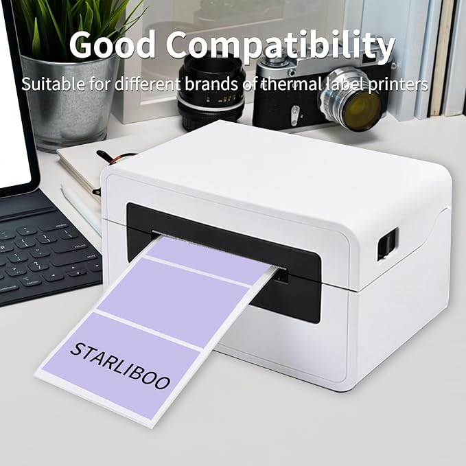 STARLIBOO 3x2 inch Direct Thermal Label Stickers - Image 4