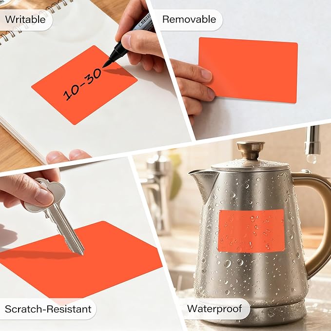 500 Pcs Large Moving Labels for Boxes 3 ×5 Inch Vinyl Self Adhesive Rectangle - Image 6
