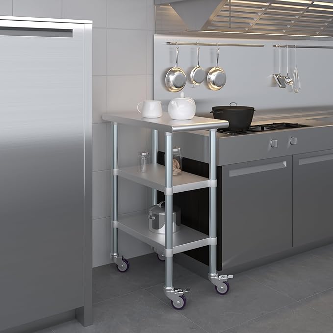 AmGood Stainless Steel Work Table - Image 7