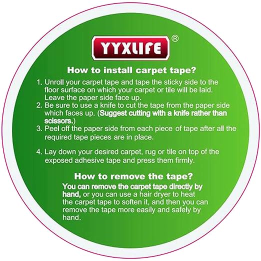 YYXLIFE Double Sided Carpet Tape - Image 6
