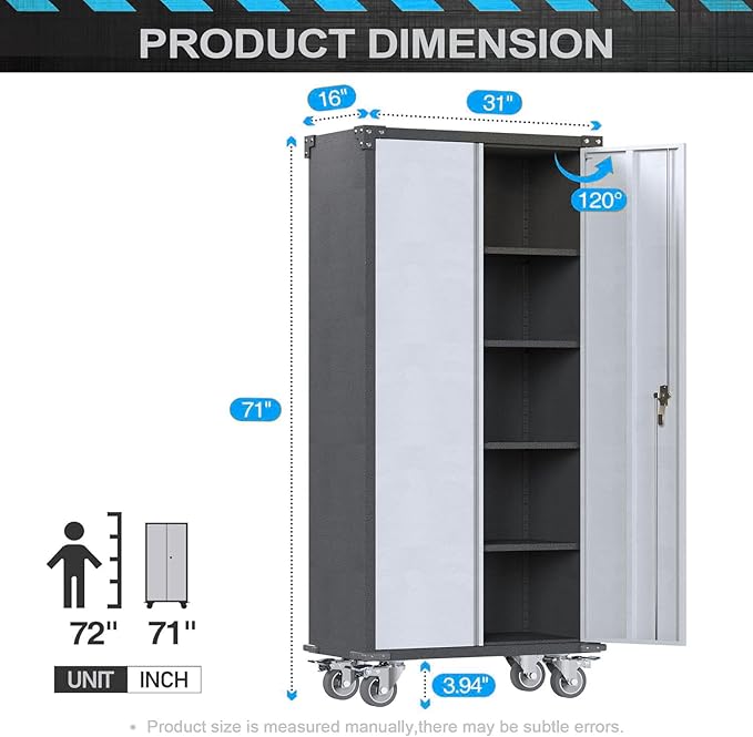 Rolling Garage Storage Cabinet - Image 3