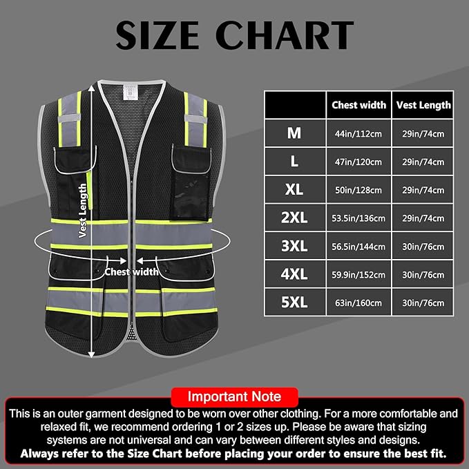 High Visibility Safety Vest - Image 2
