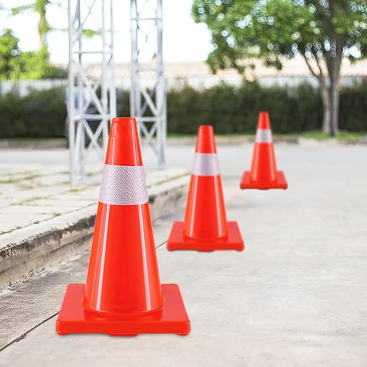 Traffic Safety Cones 18 Inch 4 Pack - Image 6