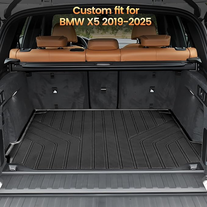 Sze Cargo Liner for BMW X5 2019-2024 2025 2026 All Weather Cargo Mat TPE Trunk - Image 6