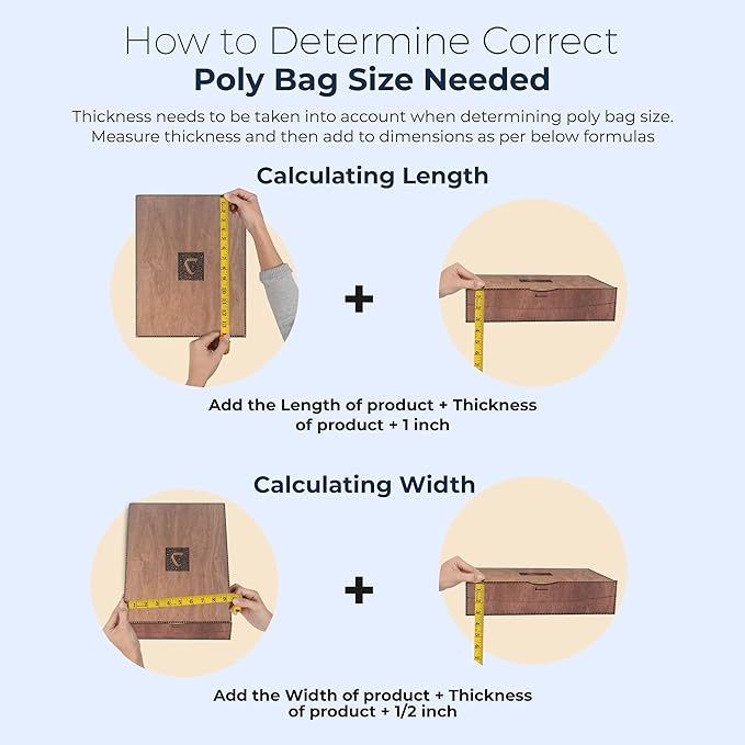 Clear Poly Bags 6x9" - Image 6