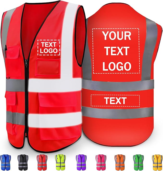Custom Reflective Safety Vest by SRdrew
