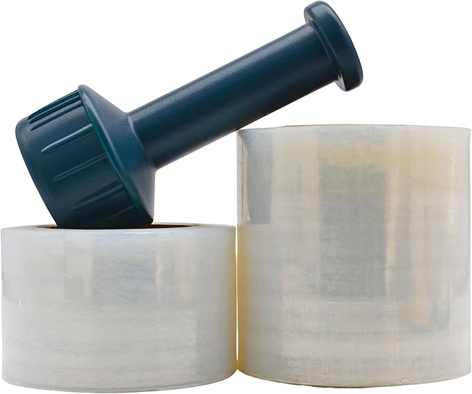 WOD SFCB80 Stretch Film Wrap Self-Adhering - 5 in x 1000 Ft - Clear Shrink - Image 7