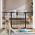 BABELIO Extra Wide Baby/Dog Gate PressGuard P7, 29-55" Auto Clos by BABELIO