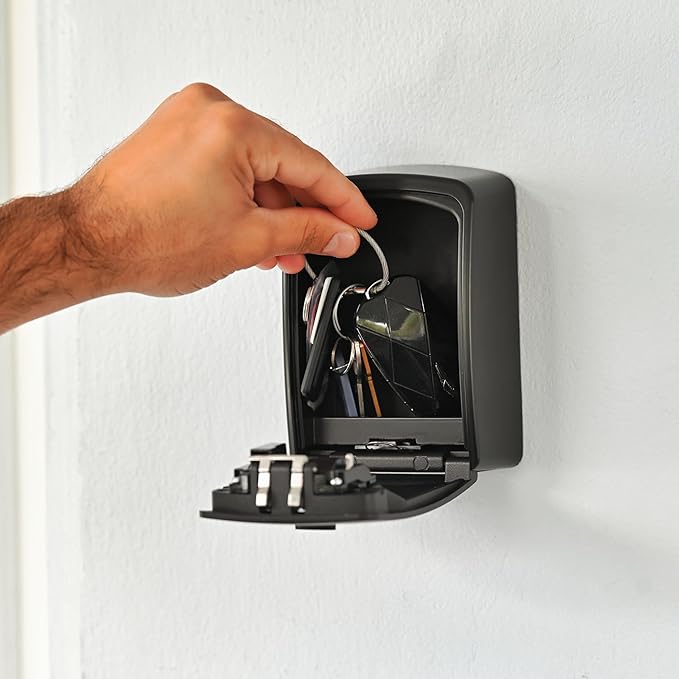 Iron Lock® Key Lock Box XXL Wall Mount – Waterproof Outdoor Key Safe - Image 6