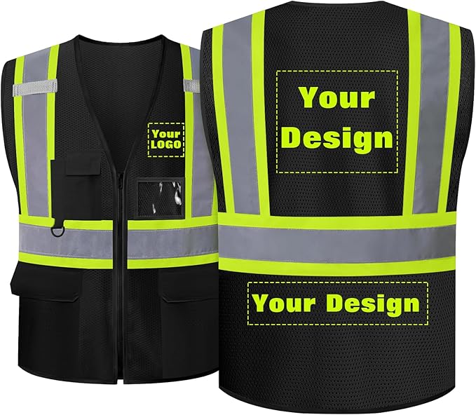 Safety Vest Customize Logo by evershare