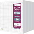 NextDayLabels – 1" x 1" Square Sticker Labels by NextDayLabels