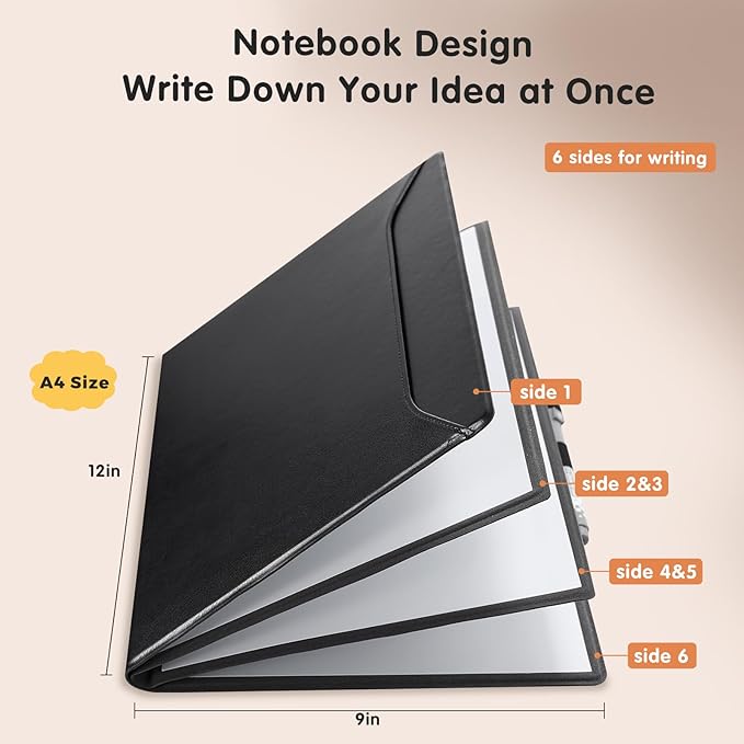 CoBak 6 Sides Portable White Board 12x9 inch - Image 2