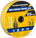 haisstronica 3:1 Heat Shrink Tubing, Shrink Ratio Adhesive Lined Marine Grade by HAISSTRONICA
