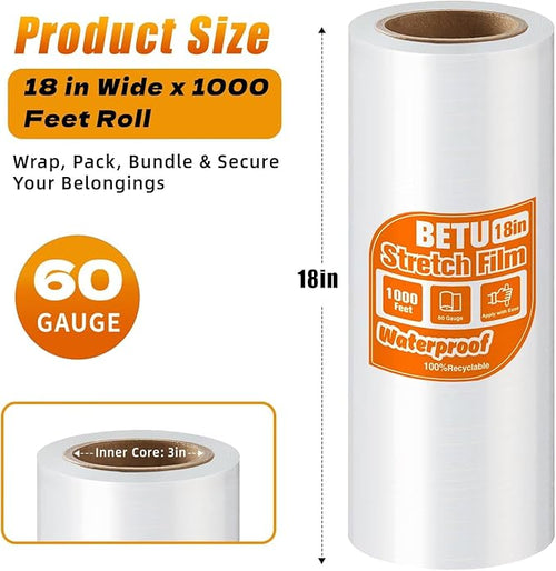 18 inch Stretch Film Shrink Wrap - Image 2