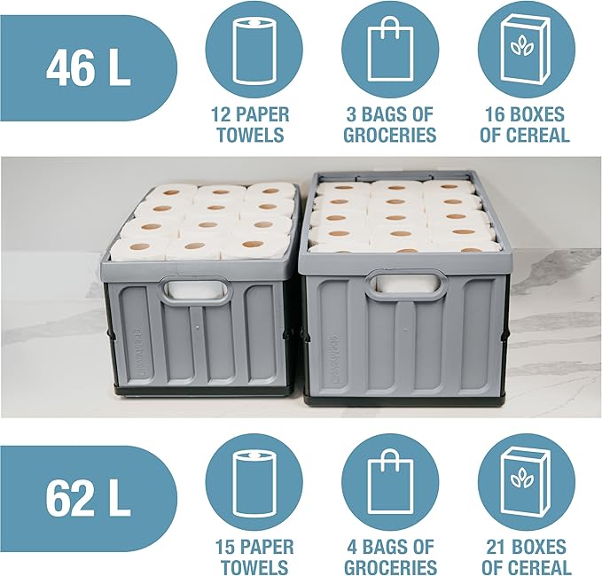CleverMade Collapsible Storage Bins - Image 8