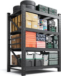 Letaya 2000LBS Storage Shelves Heavy Duty, 4 Tier Adjustable Utility Rack Shelf by LetayaMetalCabinets